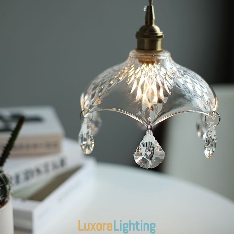 Designer Touch Decorative Modern Minimalist Glass Pendant Lamp Single Light Pendant Light