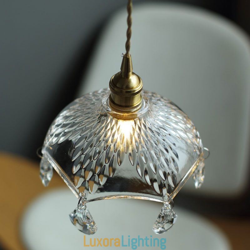 Designer Touch Decorative Modern Minimalist Glass Pendant Lamp Single Light Pendant Light
