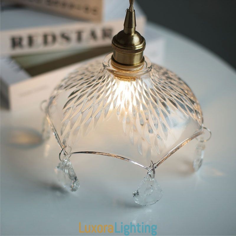 Designer Touch Decorative Modern Minimalist Glass Pendant Lamp Single Light Pendant Light