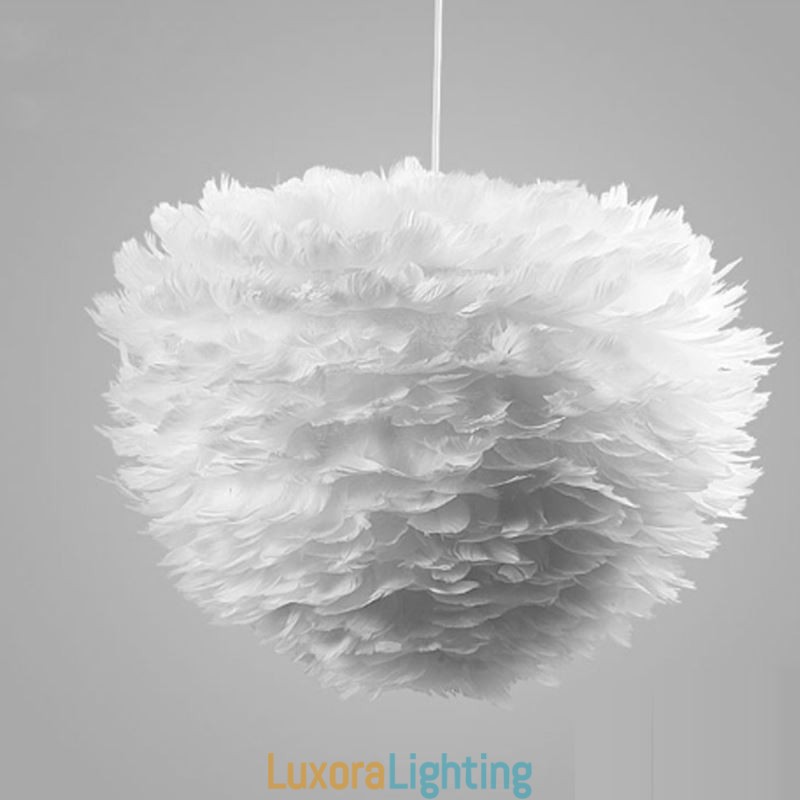 Designer Touch Decorative Pretty Feather Pendant Light Fixture