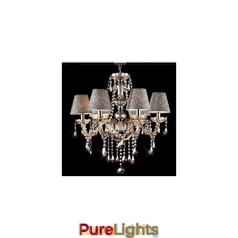 Designer Touch Decorative Modern Contemporary Classic Vintage Crystal Electroplated Glass Chandelier