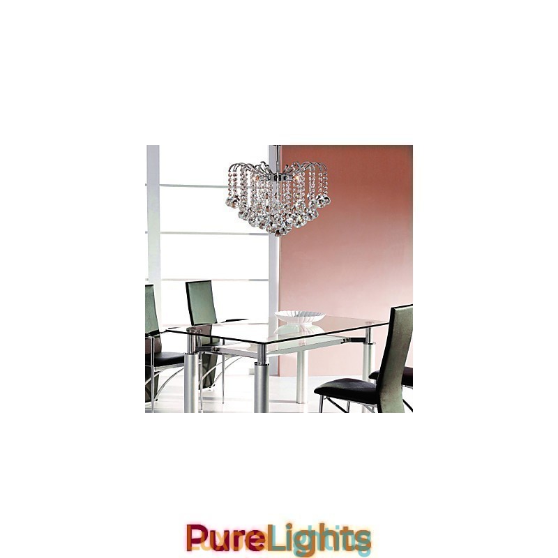 Designer Touch Decorative Modern Contemporary Crystal Painting Metal Chandelier