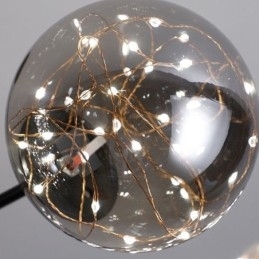 Designer Touch Decorative Magic Bean Pendant Light Nordic Style Glass Ball Gypsophila Pendant Light