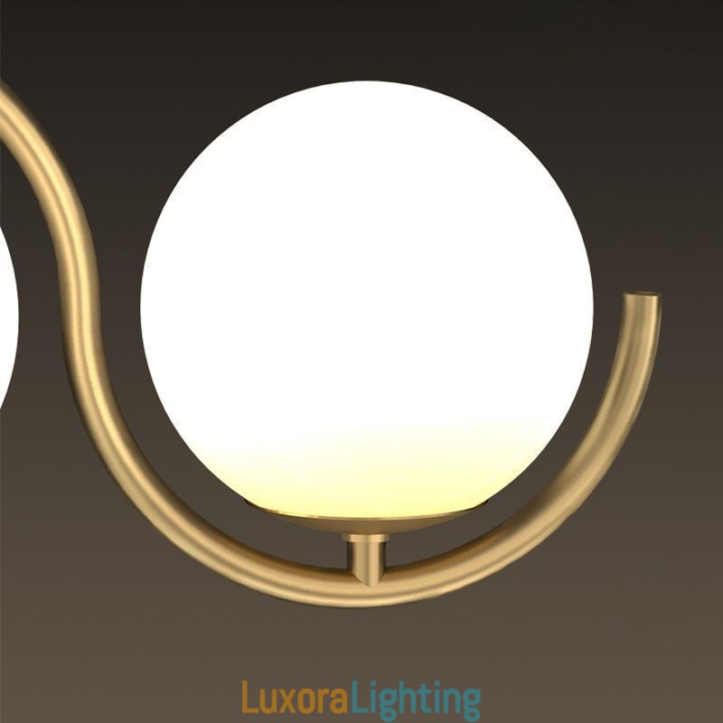 Designer Touch Decorative Modern Glass Globe Pendant Light Minimalist Light Fixture