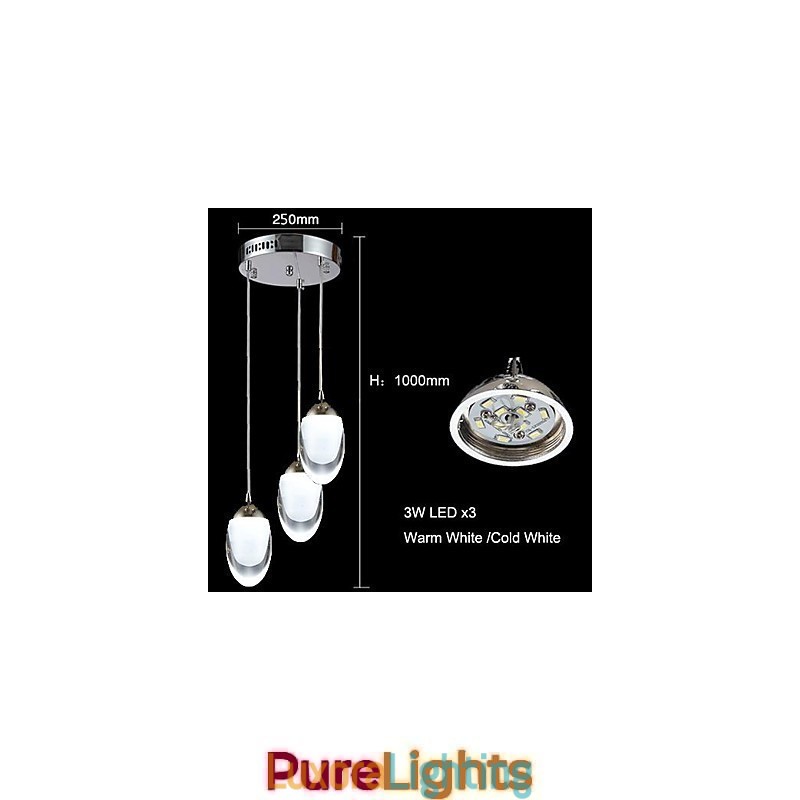 Designer Touch Decorative Modern Contemporary Traditional Classic Country Chrome Glass Chandelier Pendant Light