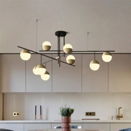 Designer Touch Decorative Glass Ball Chandelier Ceiling Light