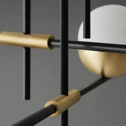 Designer Touch Decorative Glass Ball Chandelier Ceiling Light