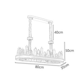 Designer Touch Decorative Contemporary Crystal Pendant Light Crystal Ceiling Light