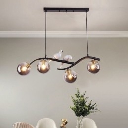 Designer Touch Decorative Modern Minimalist Branch Pendant Light 4 Lamp Light