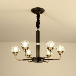 Designer Touch Decorative Modern Crystal Pendant Light Elegant Crystal Chandelier