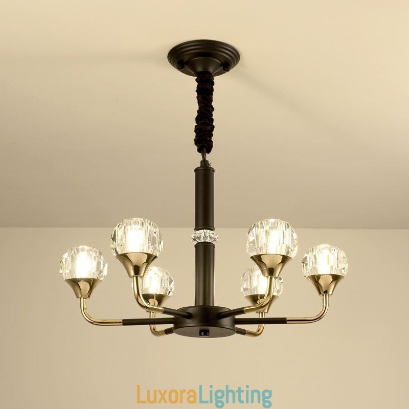 Designer Touch Decorative Modern Crystal Pendant Light Elegant Crystal Chandelier