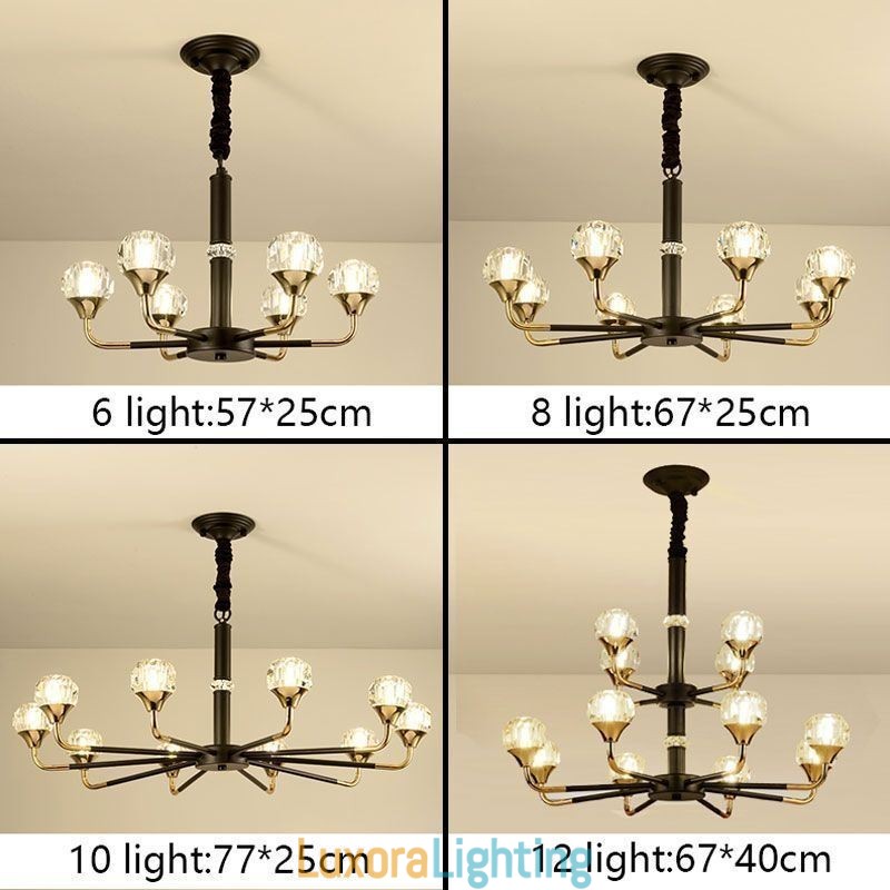 Designer Touch Decorative Modern Crystal Pendant Light Elegant Crystal Chandelier