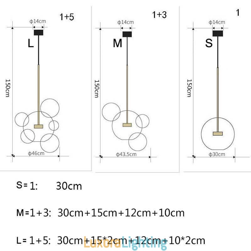 Designer Touch Decorative Pendant Light Glass Bubble Ceiling Light Gradient Green Lamp