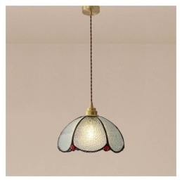 Designer Touch Decorative Minimalist Petal Glass Pendant Light Single Head Glass Pendant Lamp