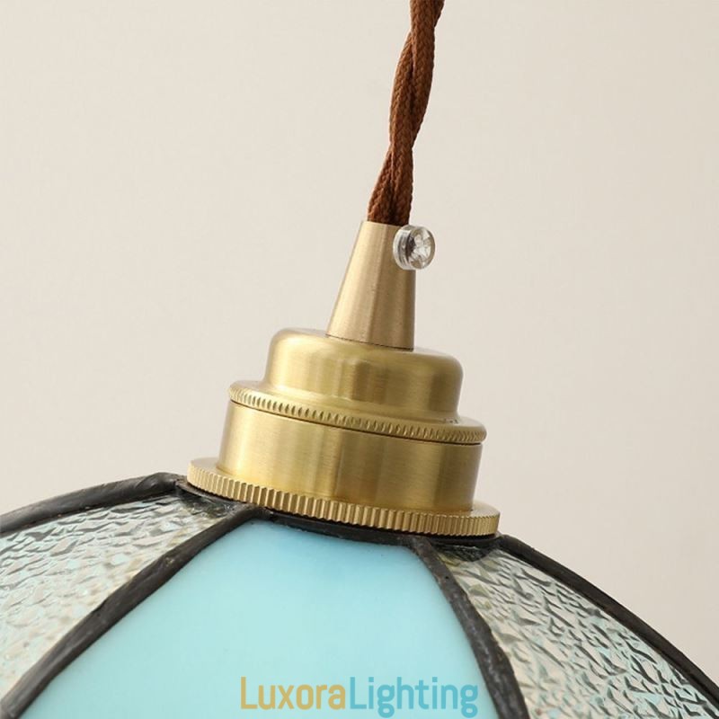 Designer Touch Decorative Minimalist Petal Glass Pendant Light Single Head Glass Pendant Lamp