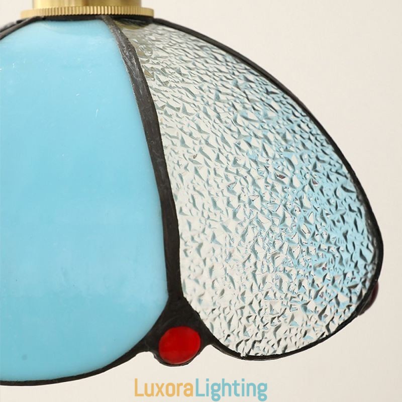 Designer Touch Decorative Minimalist Petal Glass Pendant Light Single Head Glass Pendant Lamp