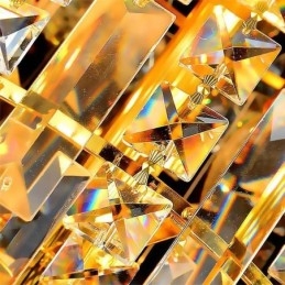 Designer Touch Decorative European Long Pendant Crystal Chandelier