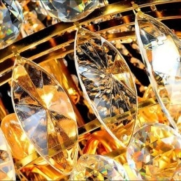 Designer Touch Decorative European Long Pendant Crystal Chandelier