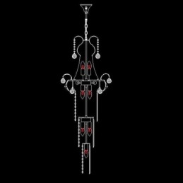 Designer Touch Decorative European Long Pendant Crystal Chandelier