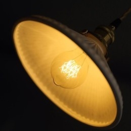 Designer Touch Decorative Japanese Style Ceramics Pendant Light Retro Pleated Pendant Lamp