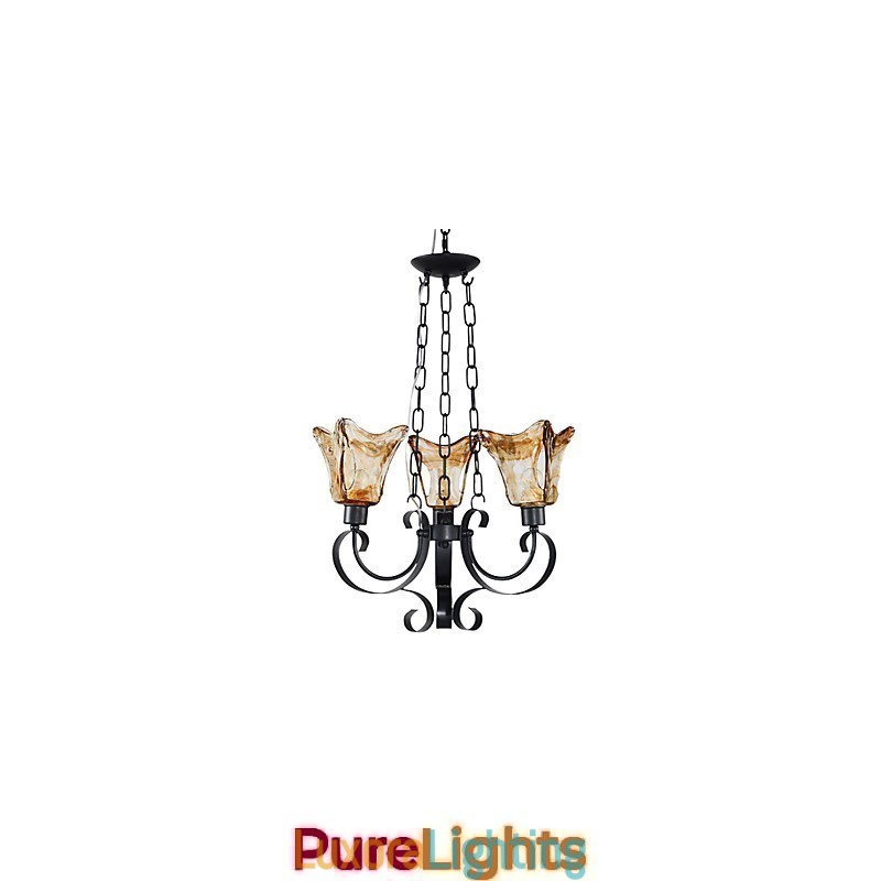 Designer Touch Decorative Traditional Classic Painting Metal Chandelier