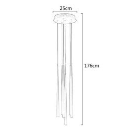 Designer Touch Decorative 6 Lights Pendant Light Meteorer Pendant Light