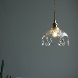 Designer Touch Decorative Modern Minimalist Glass Pendant Lamp Single Light Pendant Light