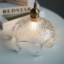 Designer Touch Decorative Modern Minimalist Glass Pendant Lamp Single Light Pendant Light