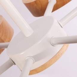 Designer Touch Decorative Nordic Unique Wood Pendant Light