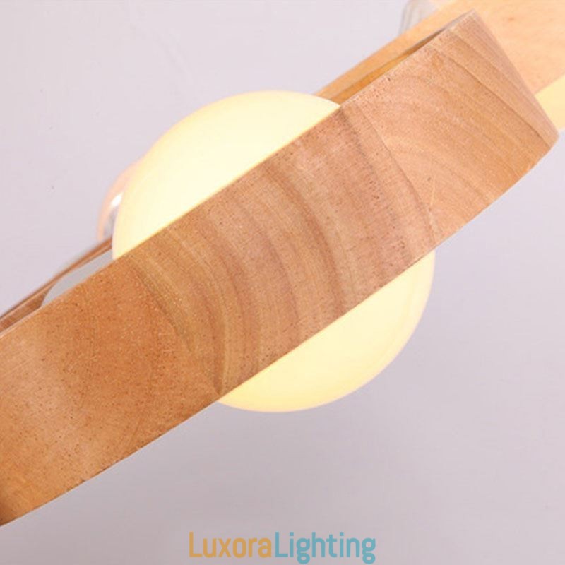 Designer Touch Decorative Nordic Unique Wood Pendant Light