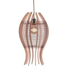 Designer Touch Decorative DIY Nordic Wood Fish Pendant Light