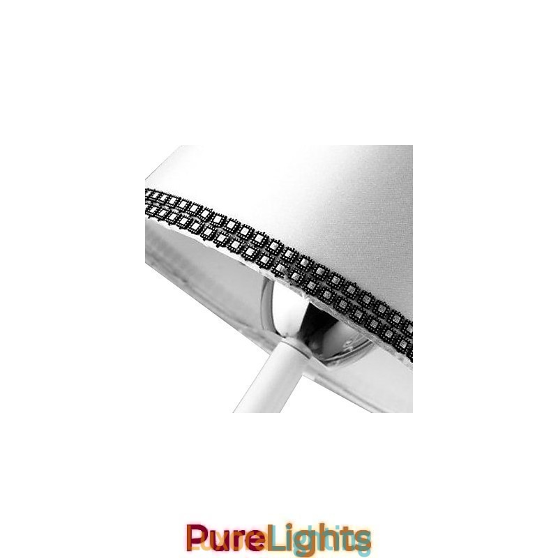 Designer Touch Decorative Modern Contemporary Crystal Chrome Metal Chandelier