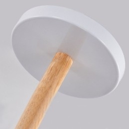 Designer Touch Decorative Nordic Macaron Pendant Light Creative Wood Chandelier