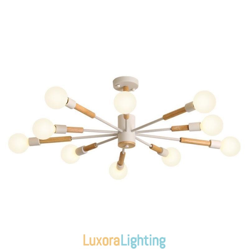 Designer Touch Decorative Nordic Pendant Light Creative Magic Bean Log Pendant Light