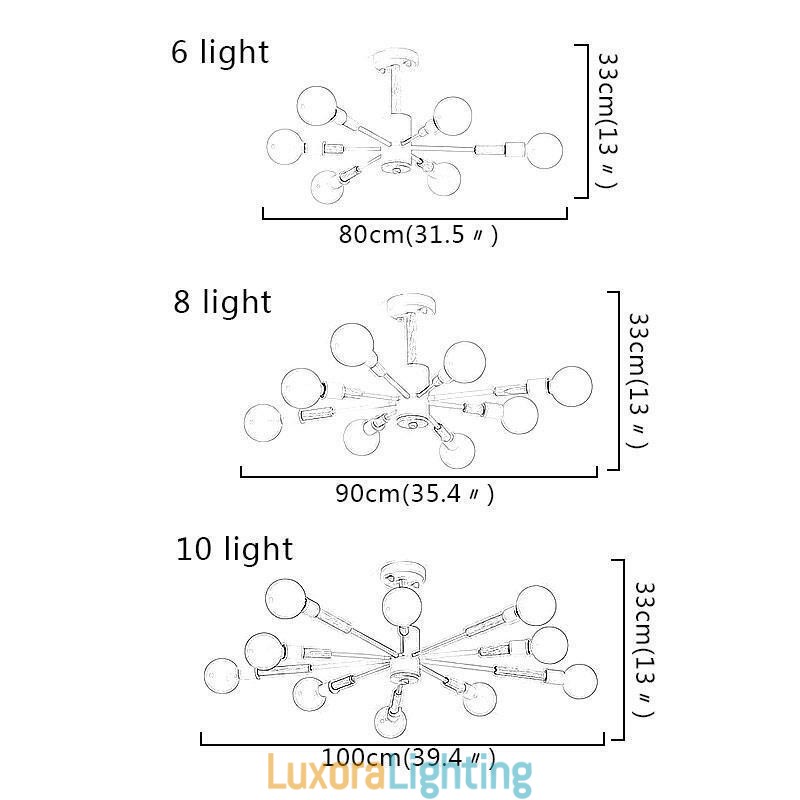 Designer Touch Decorative Nordic Pendant Light Creative Magic Bean Log Pendant Light