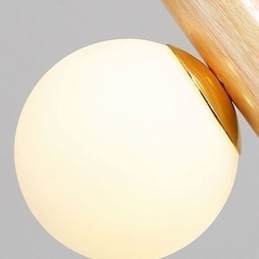 Designer Touch Decorative Wood Pendant Light Magic Bean Cluster Ceiling Light Island