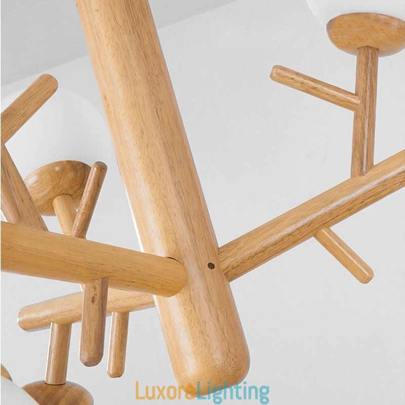 Designer Touch Decorative Nordic Creative Wooden Pendant Light