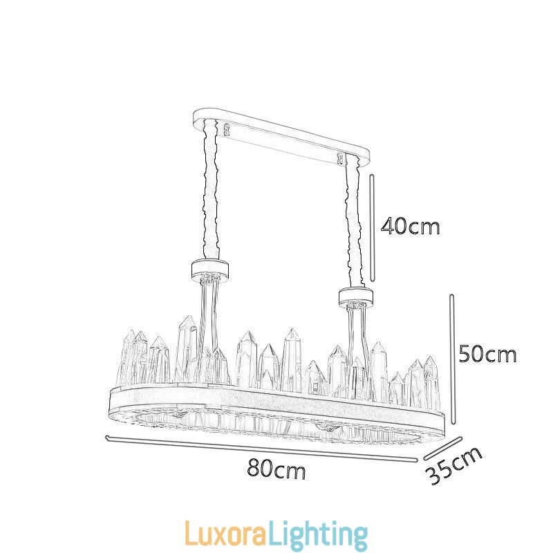 Designer Touch Decorative Contemporary Crystal Pendant Light Crystal Ceiling Light