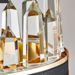 Designer Touch Decorative Contemporary Crystal Pendant Light Crystal Ceiling Light