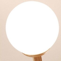 Designer Touch Decorative Nordic Magic Bean Pendant Light Creative Wooden Light Fitting