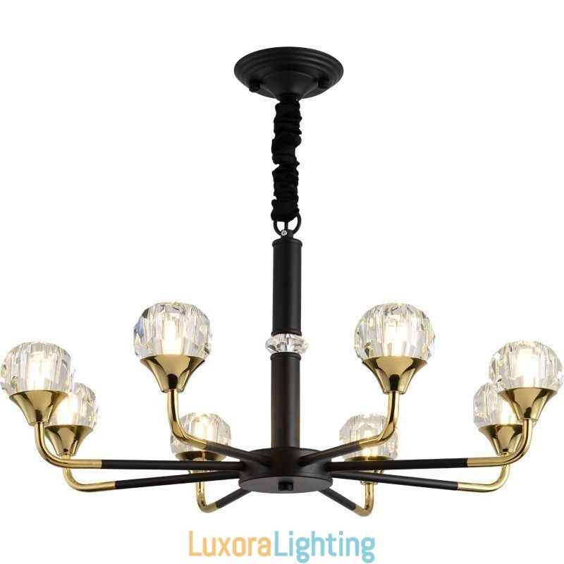 Designer Touch Decorative Modern Crystal Pendant Light Elegant Crystal Chandelier