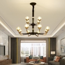 Designer Touch Decorative Modern Crystal Pendant Light Elegant Crystal Chandelier