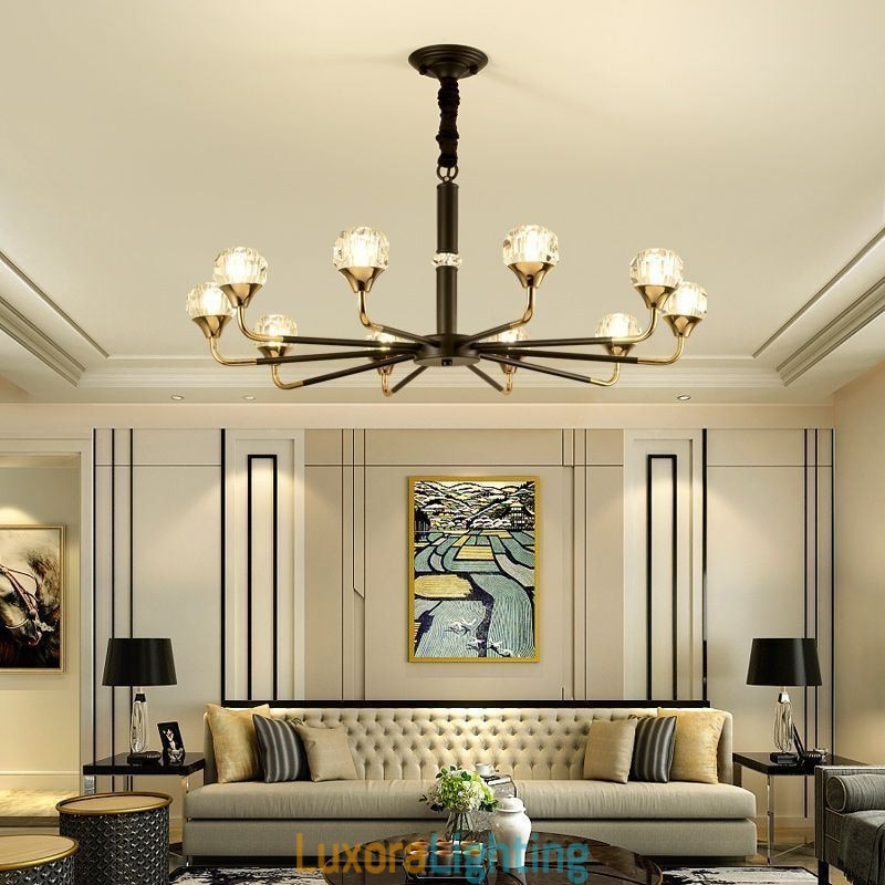 Designer Touch Decorative Modern Crystal Pendant Light Elegant Crystal Chandelier