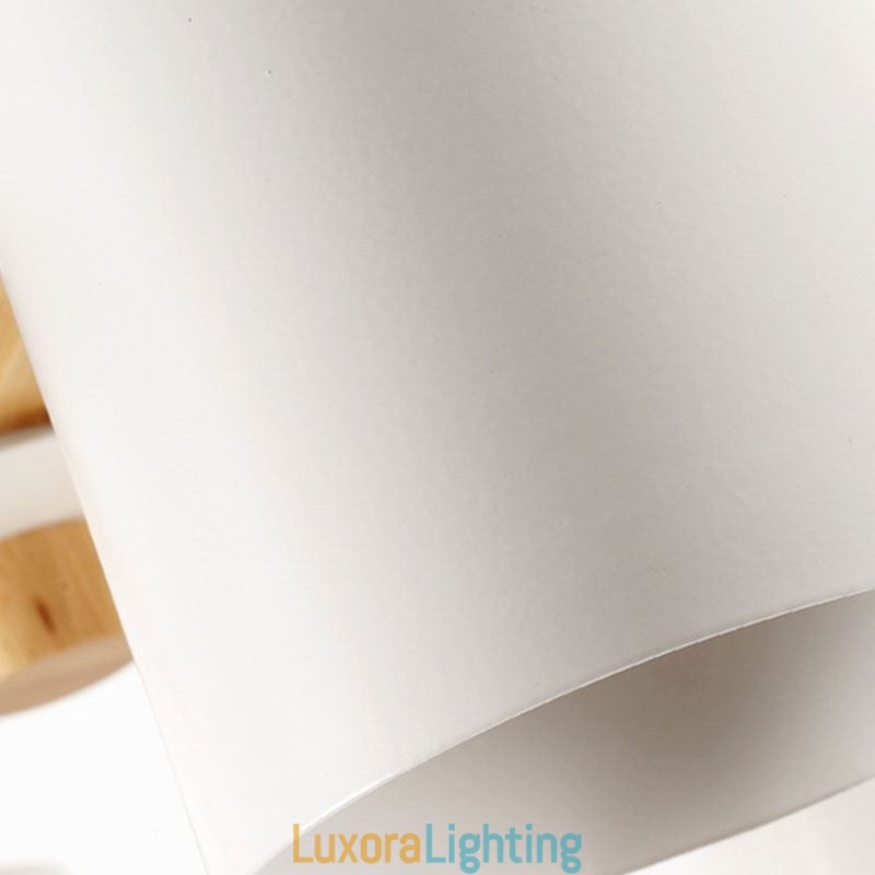 Designer Touch Decorative Nordic Log Pendant Light Macaron Light Fitting