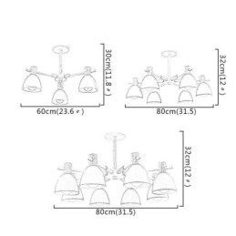 Designer Touch Decorative Modern Simple Macaron Pendant Light Creative Wooden Lighting