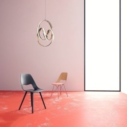 Designer Touch Decorative Modern Minimalist Pendant Lamp Unique Circular Twist Light Fixture Island