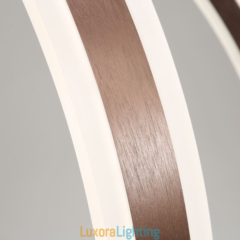 Designer Touch Decorative Nordic Pendant Light Acrylic Ring Shape Pendant Light