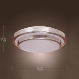 Designer Touch Decorative Modern Contemporary Electroplated Flush Mount