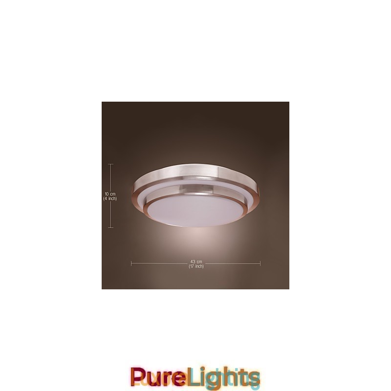 Designer Touch Decorative Modern Contemporary Electroplated Flush Mount