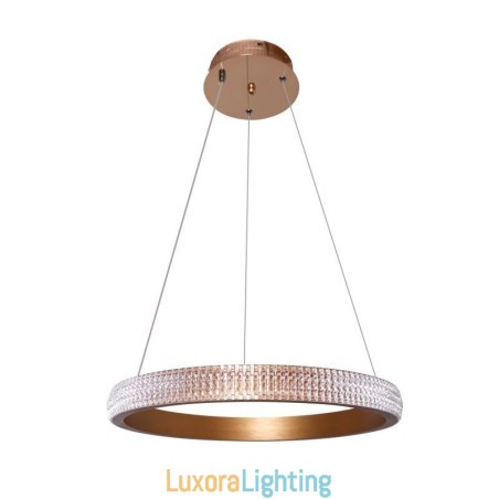 Designer Touch Decorative Ring Pendant Lamp Minimalist Acrylic Light Fixture